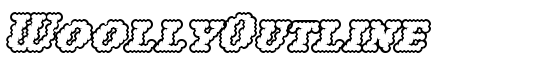 WoollyOutline - Download Thousands of Free Fonts at FontZone.net