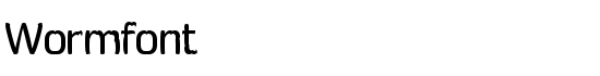Wormfont - Download Thousands of Free Fonts at FontZone.net