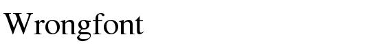 Wrongfont - Download Thousands of Free Fonts at FontZone.net