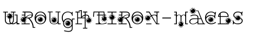 WroughtIron-Maces - Download Thousands of Free Fonts at FontZone.net