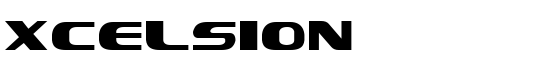 Xcelsion - Download Thousands of Free Fonts at FontZone.net