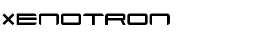 Xenotron - Download Thousands of Free Fonts at FontZone.net
