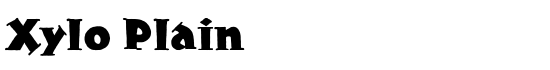 Xylo Plain - Download Thousands of Free Fonts at FontZone.net