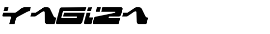 yagiza - Download Thousands of Free Fonts at FontZone.net