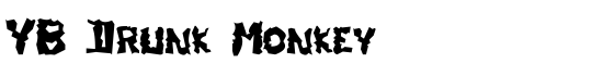 YB Drunk Monkey - Download Thousands of Free Fonts at FontZone.net