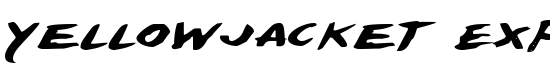 Yellowjacket Expanded - Download Thousands of Free Fonts at FontZone.net