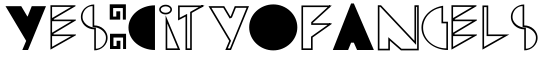 Yes:CityOfAngels - Download Thousands of Free Fonts at FontZone.net