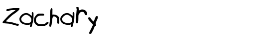 Zachary - Download Thousands of Free Fonts at FontZone.net