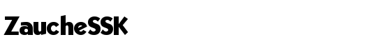 ZaucheSSK - Download Thousands of Free Fonts at FontZone.net