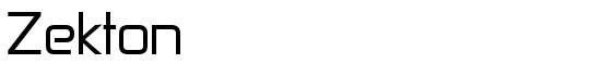Zekton - Download Thousands of Free Fonts at FontZone.net