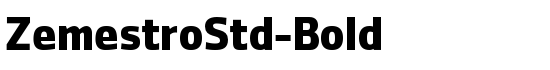 ZemestroStd-Bold - Download Thousands of Free Fonts at FontZone.net