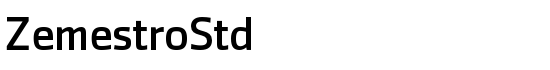 ZemestroStd - Download Thousands of Free Fonts at FontZone.net
