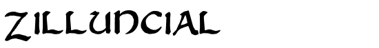 Zilluncial - Download Thousands of Free Fonts at FontZone.net