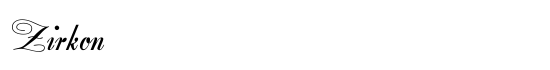 Zirkon - Download Thousands of Free Fonts at FontZone.net