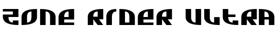 Zone Rider Ultra Expanded - Download Thousands of Free Fonts at FontZone.net
